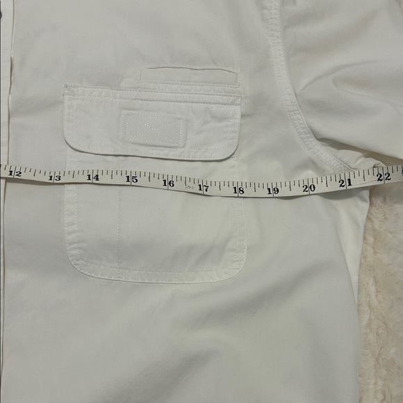 Lauren Ralph Lauren Relaxed Fit Roll-Tab-Sleeve Shirt Size Large - Picture 10 of 12